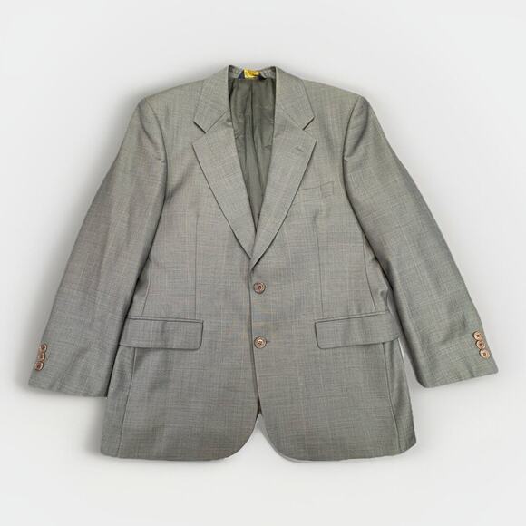 Brooks Brothers Other - Men’s Brooks Brothers Pure New Wool Subtle Olive Blazer Jacket Lined Size 40S